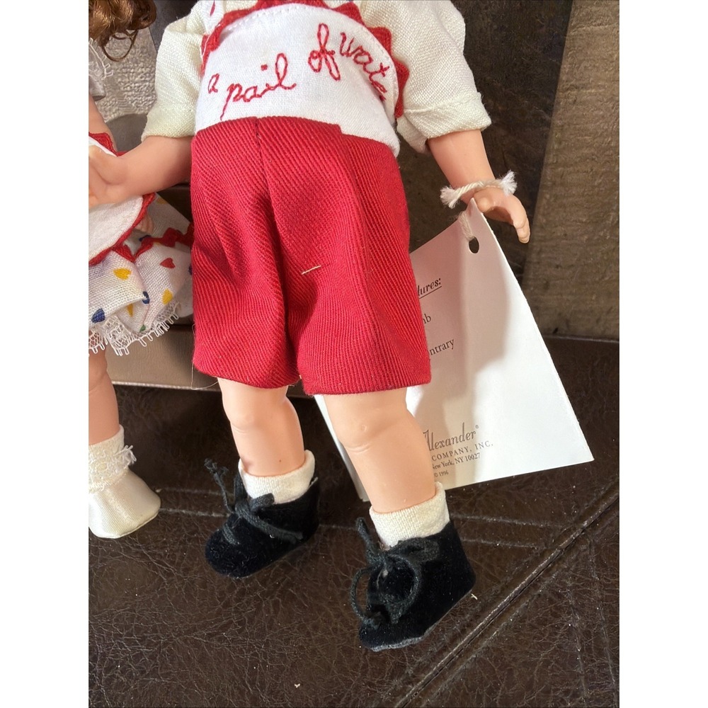 Vintage Madame‎ Alexander Jack and Jill 8" Dolls Storyland Box Wear Stain 1987 - Picture 4 of 16